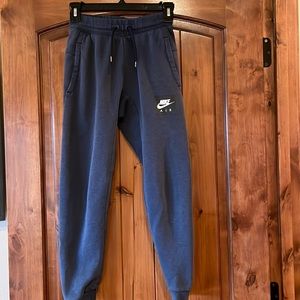 Big boys cuffed Nike sweats